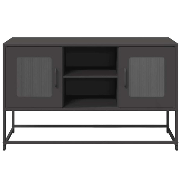 Móvel de TV 100.5x39x60.5 cm aço preto M 5
