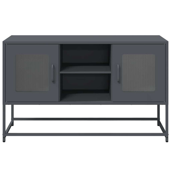 Mueble para TV de acero gris antracita 100.5x39x60.5 cm M 5