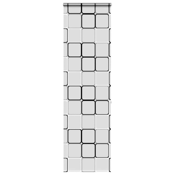 Estor enrollable para ducha con casete 80x240cm tela ancho 76cm D