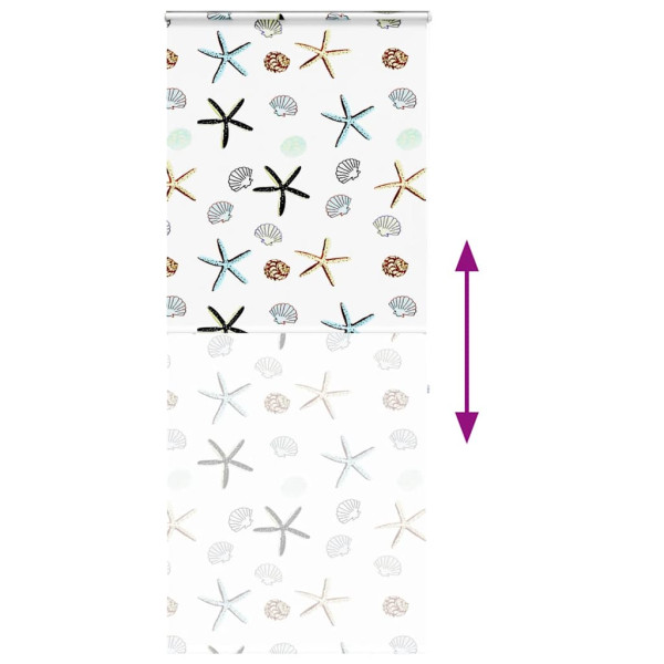 Rolo de Duche Estores cassete 90x240 cm Largura Tecido 86 cm M 5