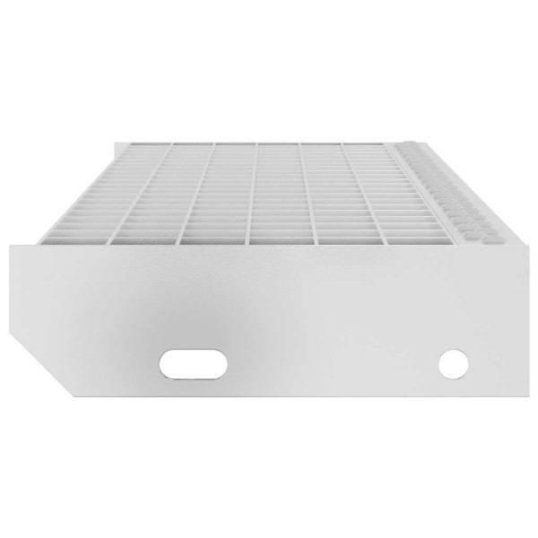 Peldaño de rejilla acero galvanizado 60x24x7 cm M 5