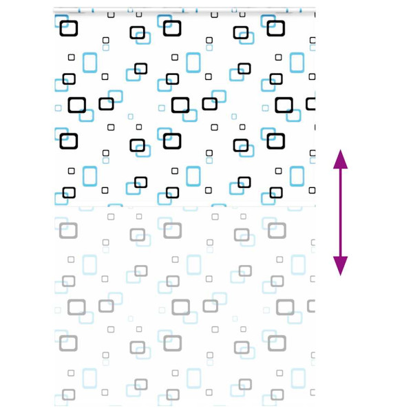 Estor enrollable para ducha casete tela 160x240 cm ancho 156 cm M 5