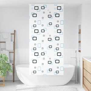 Estor enrollable para ducha casete tela 100x240 cm ancho 96 cm H