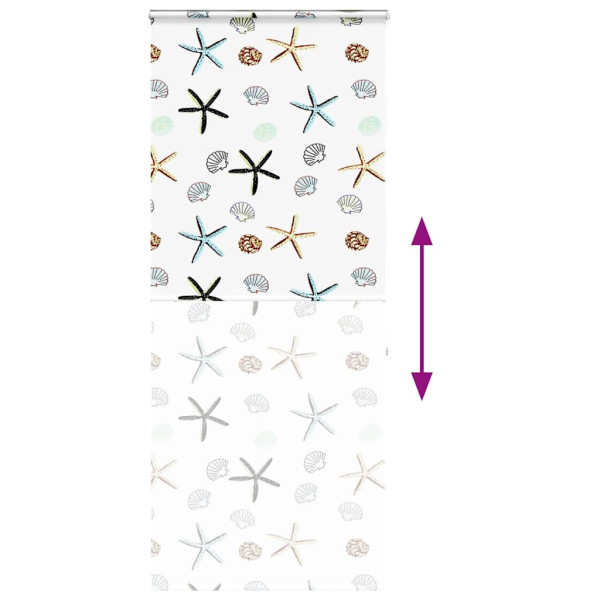 Rolo de Duche Estores cassete 110x240 cm Largura Tecido 106 cm M 5