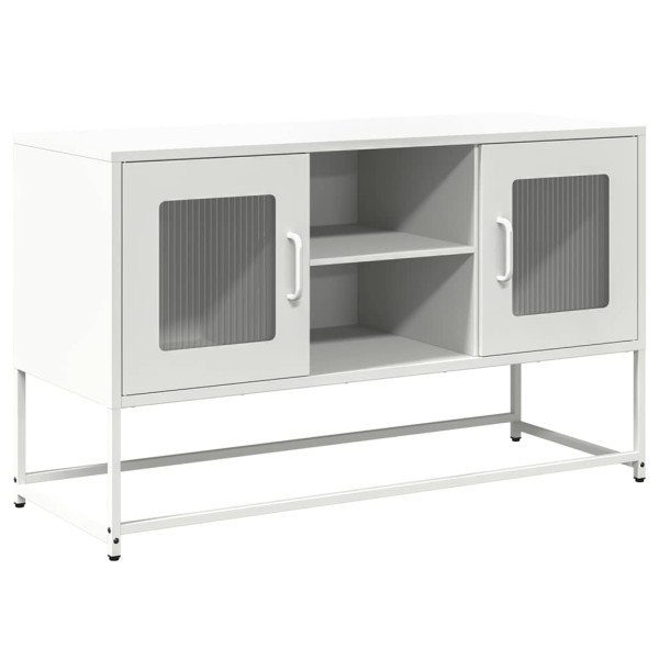Móvel de TV 100.5x39x60.5 cm aço branco M 2