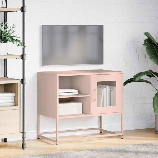 Móvel de TV 68x39x60.5 cm aço rosa M 4