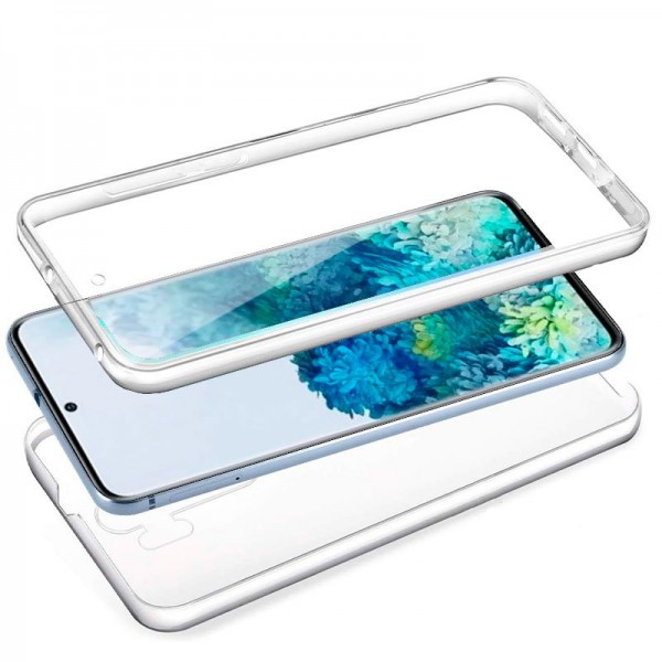 Funda COOL Silicona 3D para Samsung G985 Galaxy S20 Plus (Transparente Frontal + Trasera) M 2