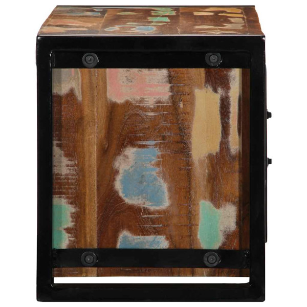 Armário TV 80x30x35 cm Madeira maciça recuperada M 4