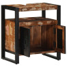 Mueble de baño para lavabo madera maciza reciclada 55x35x60 cm 2