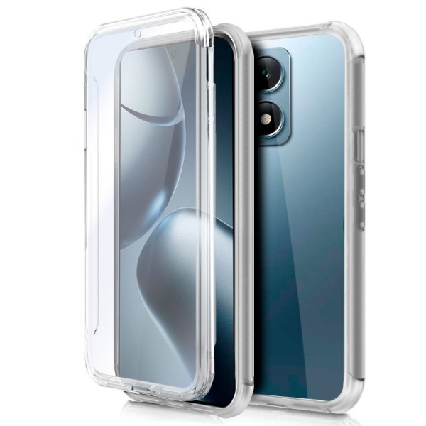 Funda COOL Silicona 3D para Xiaomi 14T (Transparente Frontal + Trasera) D