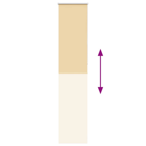Persiana de enrolar 55x210 cm largura tecido 50.7 cm poliéster M 5