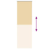 Estor Enrollable Opaco Beige 65x210 cm Tela Ancho 60.7 cm 5