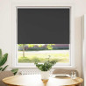 Estor Enrollable Opaco negro 115x130 cm Tela Ancho 110.7 cm 1