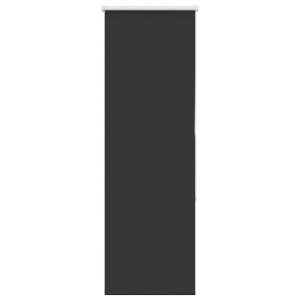 Estor Enrollable Opaco negro 40x130 cm Tela Ancho 35.7 cm H