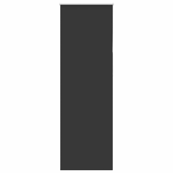 Estor Enrollable Opaco negro 80x230 cm Tela Ancho 75.7 cm M 2