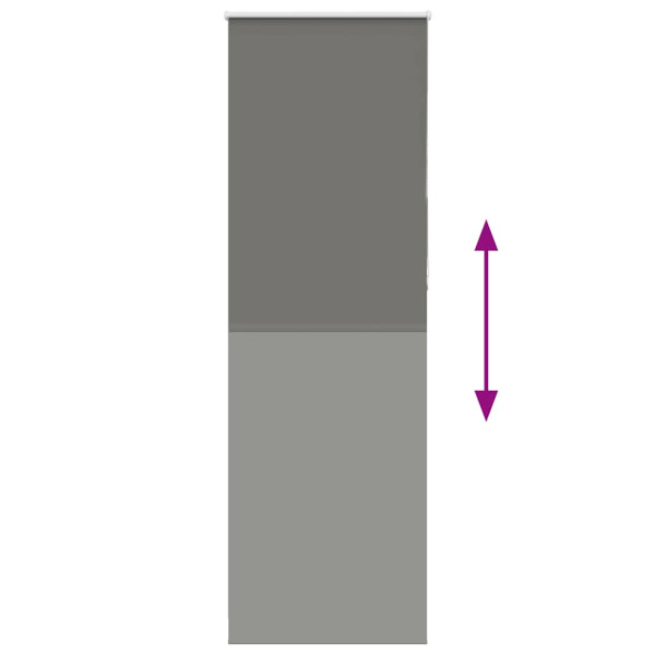 Estor Enrollable Opaco gris 65x210 cm Tela Ancho 60.7 cm M 5