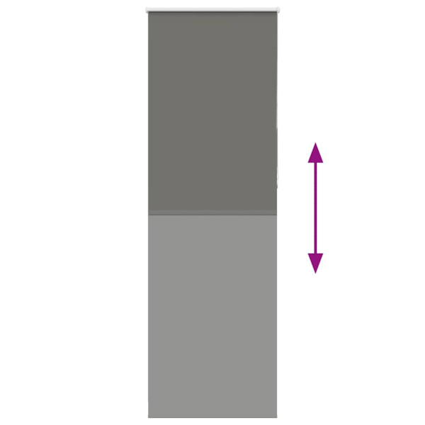 Estor Enrollable Opaco gris 65x230 cm Tela Ancho 60.7 cm M 5