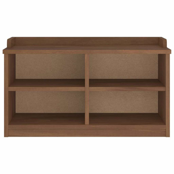 Banco de recibidor SANDNES madera maciza de pino 87x40x50 cm M 5