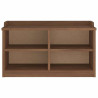 Banco de recibidor SANDNES madera maciza de pino 87x40x50 cm 5