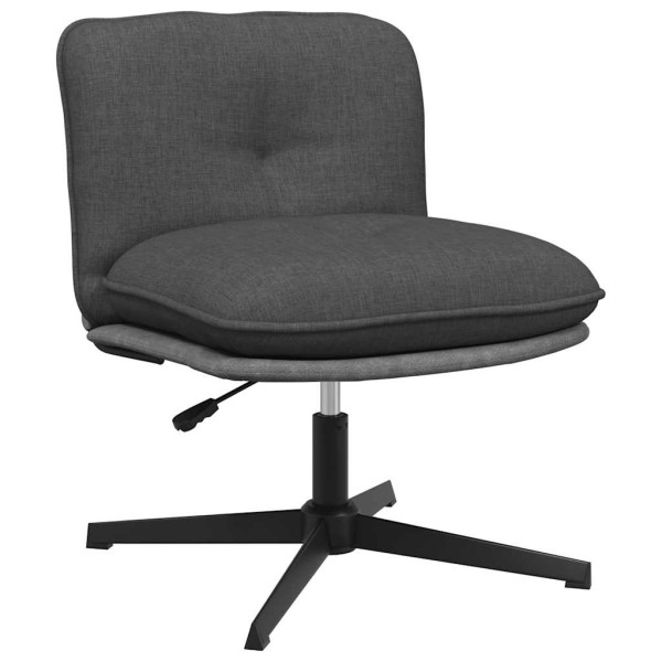 Silla de oficina giratoria tela gris oscuro D