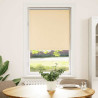 Estor Enrollable Opaco Beige 65x150 cm Tela Ancho 60.7 cm 2