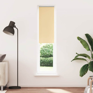 Estor Enrollable Opaco Beige 40x210 cm Tela Ancho 35.7 cm H