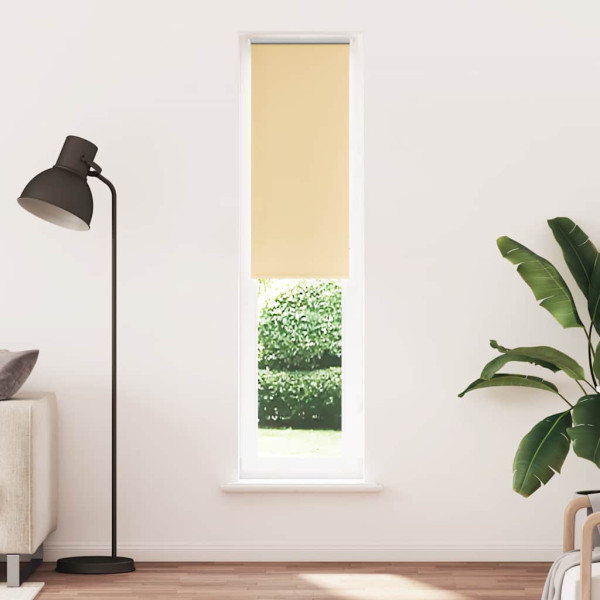 Estor Enrollable Opaco Beige 40x210 cm Tela Ancho 35.7 cm M 2