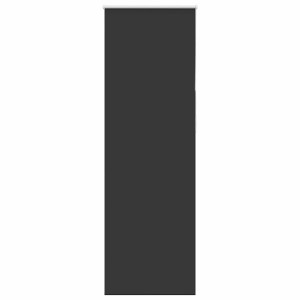 Persiana Rolô Blackout Preta 65x230 cm Largura Tecido 60,7 cm H