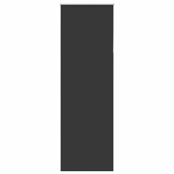 Estor Enrollable Opaco negro 65x230 cm Tela Ancho 60.7 cm M 2