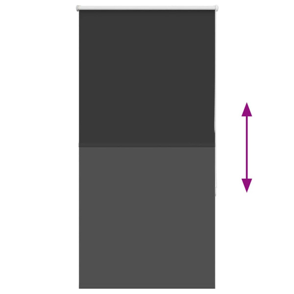 Persiana de enrolar 75x175 cm largura tecido 70.7 cm poliéster M 5