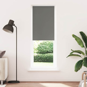 Estor Enrollable Opaco gris 80x210 cm Tela Ancho 75.7 cm H