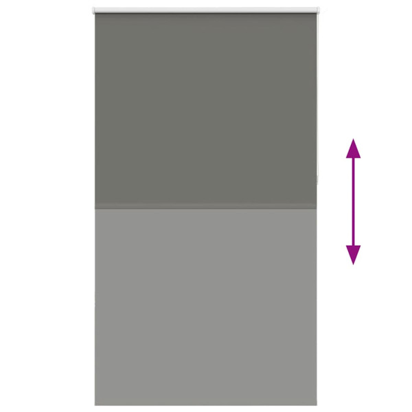 Estor Enrollable Opaco gris 135x230 cm Tela Ancho 131.6 cm M 5