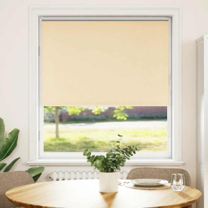 Estor Enrollable Opaco Beige 100x175 cm Tela Ancho 95.7 cm H