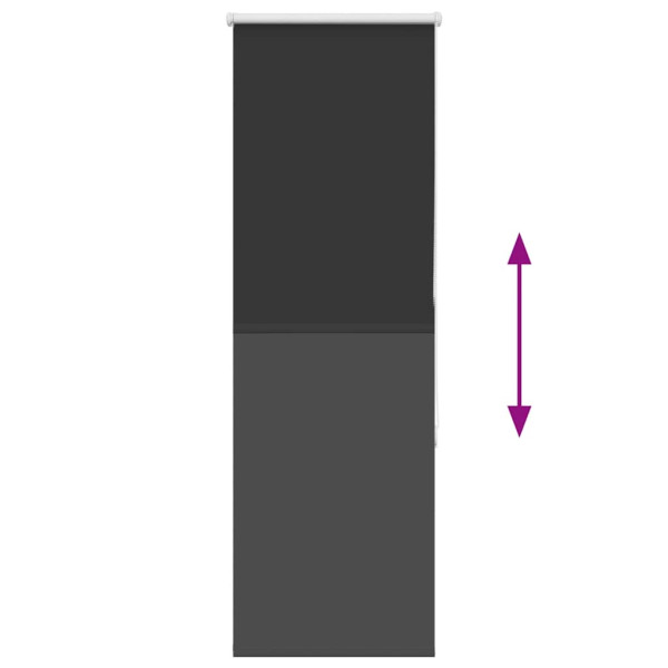 Persiana de enrolar 60x150 cm largura tecido 55.7 cm poliéster M 5