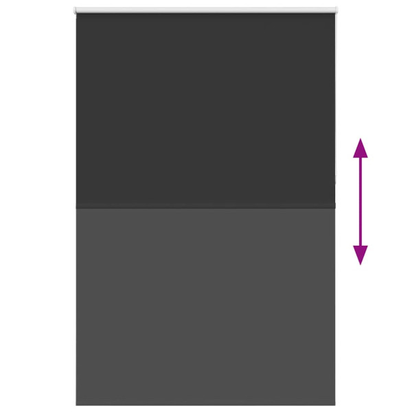 Estor Enrollable Opaco negro 155x210 cm Tela Ancho 151.6 cm M 5