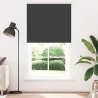 Estor Enrollable Opaco negro 130x230 cm Tela Ancho 126.6 cm 1