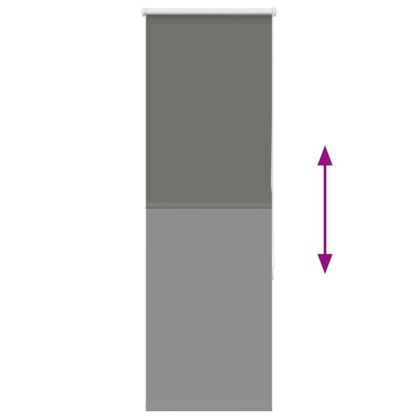 Persiana de enrolar 45x130 cm largura tecido 40.7 cm poliéster M 5