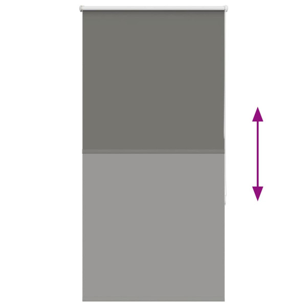 Persiana de enrolar 75x175 cm largura tecido 70.7 cm poliéster M 5
