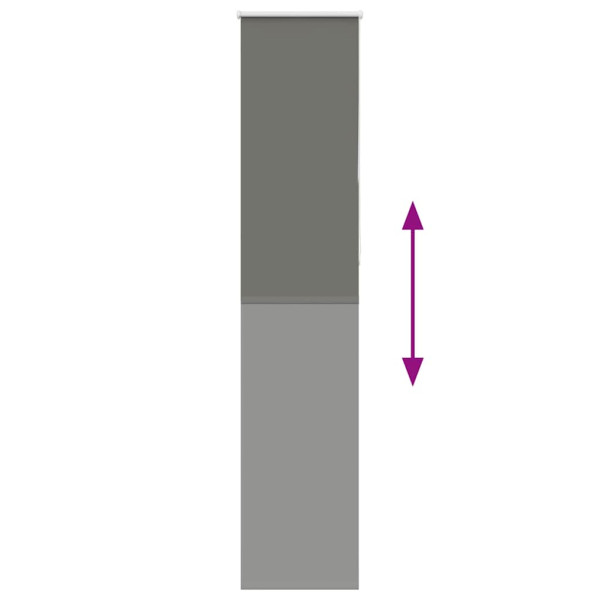 Estor Enrollable Opaco gris 50x230 cm Tela Ancho 45.7 cm M 4