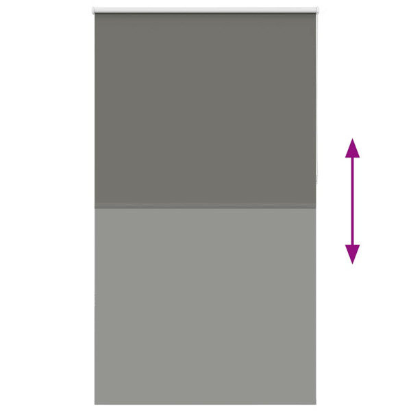 Estor Enrollable Opaco gris 120x230 cm Tela Ancho 116.6 cm M 5