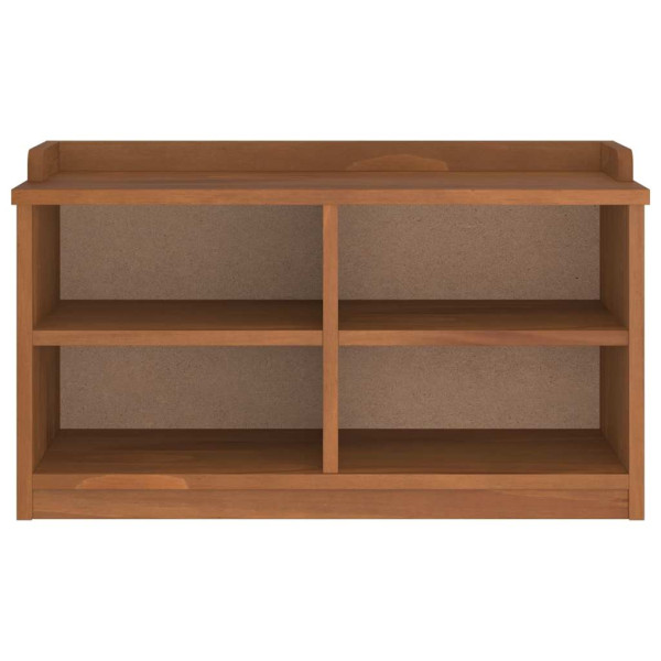 Banco de recibidor SANDNES madera maciza de pino 87x40x50 cm M 5