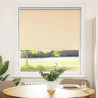 Estor Enrollable Opaco Beige 110x150 cm Tela Ancho 105.7 cm 2