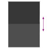 Estor Enrollable Opaco negro 95x150 cm Tela Ancho 95x130 cm 5