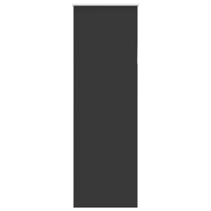 Estor Enrollable Opaco negro 75x210 cm Tela Ancho 70.7 cm H