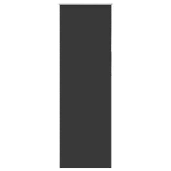 Estor Enrollable Opaco negro 75x210 cm Tela Ancho 70.7 cm M 2