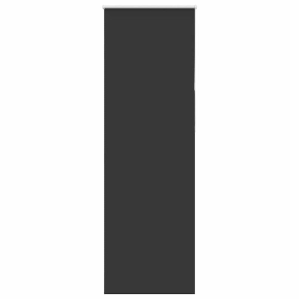 Estor Enrollable Opaco negro 75x230 cm Tela Ancho 70.7 cm M 2