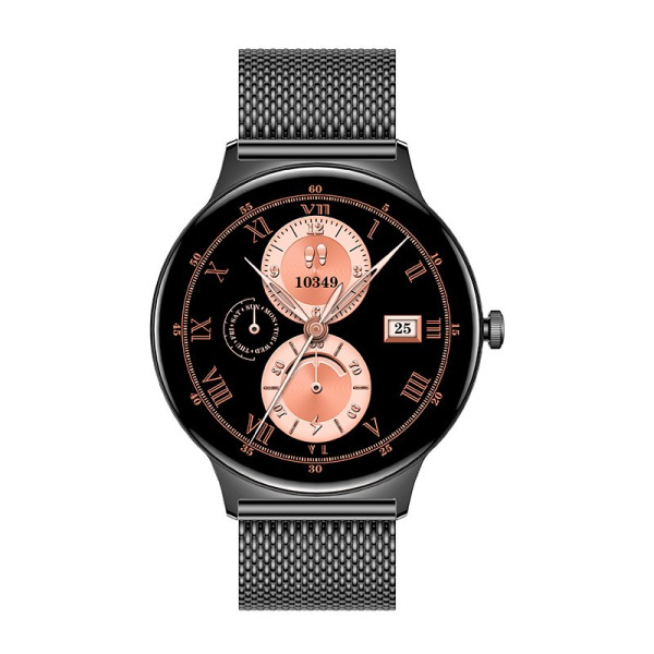 Smartwatch COOL Ultrathin + 2 Correas (Amoled, Llamadas, Ultrafino) Negro M 2