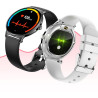 Smartwatch COOL Ultrathin + 2 Correas (Amoled, Llamadas, Ultrafino) Negro 9