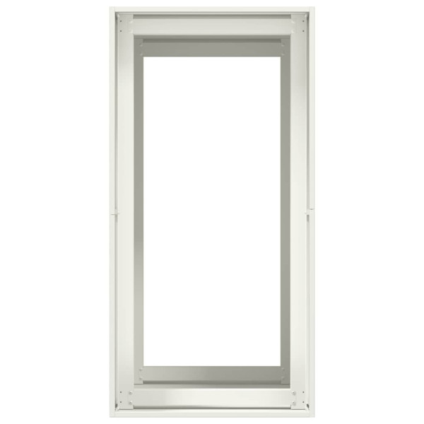 Vaso floreira 40x80x80 cm aço branco M 5