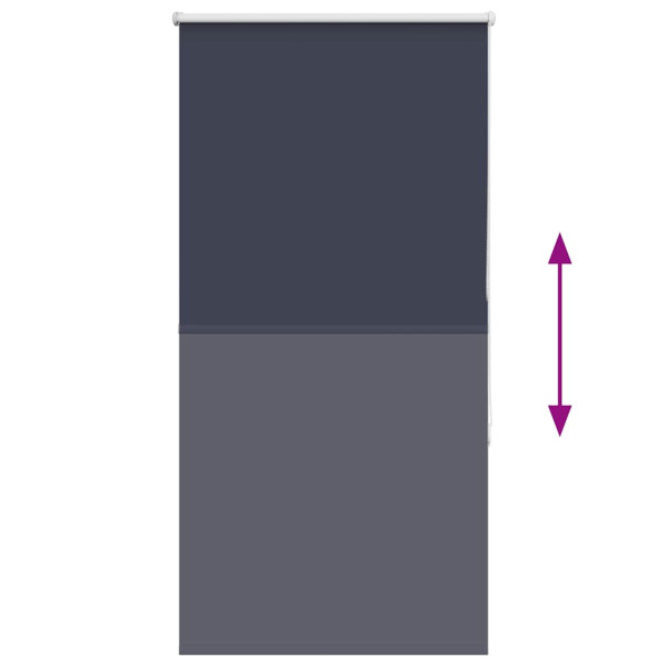 Estor Enrollable Opaco marino 80x175 cm Tela Ancho 75.7 cm M 5